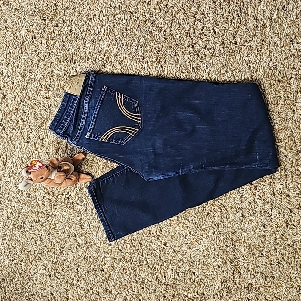 Hollister Dark Blue Women Jeans